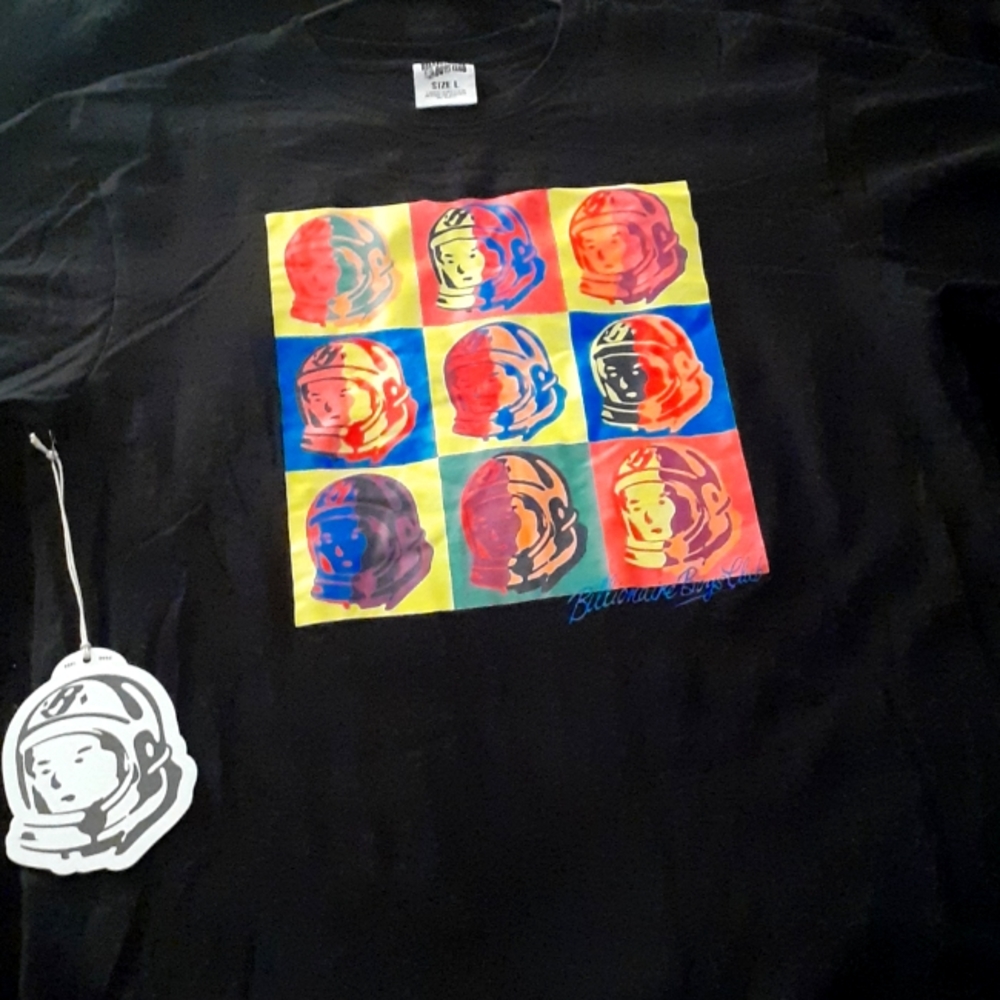 Billionaire Boys Club blk/mlti color space man tshirt